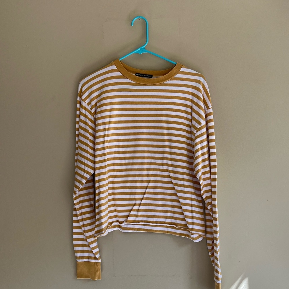 Brandy Melville Striped Long Sleeve Tee
